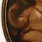 Artista, Ritratti allegorici, Dipinti ad olio su tela, XVIII secolo, Con cornice, set di 2, Immagine 7