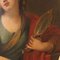 Artista italiano, Retratos alegóricos, Pinturas al óleo sobre lienzo, siglo XVIII, enmarcado, Juego de 2, Imagen 4