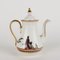 Coffee Set in Ginori Porcelain 1880s, Set of 7 4