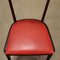 Chairs in Beech with Leatherette Upholstery, 1950s-1960s, Set of 3 4