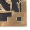 Scatola Art Deco in bronzo e stoffa, Europa, anni '20-'30, Immagine 8