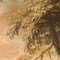 Paesaggio ovale con figure, Olio su tela, XIX-XX secolo, In cornice, Immagine 7