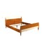 Bed Frame in Laminate & Mahagony, 1960s 1