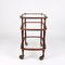 Serving Trolley in Beech and Glass, Italy, 1950s, Image 8