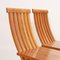 Vintage Oak Tomasa Dining Chairs attributed to Simon Sessile, Italy, 1980s, Set of 6, Image 3