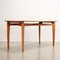 Modernist Table in Beech and Walnut Veneer, Italy, 1950s 7