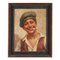 A. Vallone, Portrait of a Street Boy, Oil on Canvas, 20th Century, Framed 1