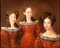 Artiste d'Europe du Nord, Les Trois Sœurs, Huile sur Toile, 1800 1
