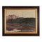 Maggi, Landscape with River, 1906, Oil on Canvas, Framed 1