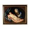 D'après Guido Reni, Vierge Marie en Adoration de l'Enfant Endormi, Huile sur Toile, Encadrée 1