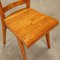 Oak Dining Chairs, 1950s, Set of 4, Image 6