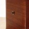 Wood and Brass Table with Glass Top, 1950s 8