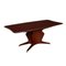 Tisch mit Holzfurnier von O. Borsani, 1950er-1960er 1