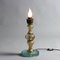 Vintage Table Lamp in Brass & Blown Glass, Italy, 1950s 3