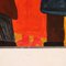 Franz Borghese, Drei Figuren, Öl auf Leinwand, Gerahmt 8