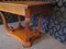 Mesa de centro chapada en madera de cerezo, años 20, Imagen 3
