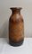 Vintage German Ceramic Vase in Brown Gradient Glaze for Scheurich, 1980s 2