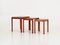 Danish Teak Nesting Tables, 1970s, Set of 3 2