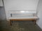 Cherry and Formica Bench, 1950s 1