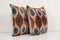 Double Side Ikat Velvet Cushion Covers, Set of 2 3