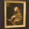 Saint Francis of Assisi, 1750, Oil on Canvas, Framed 14