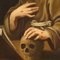 Saint Francis of Assisi, 1750, Oil on Canvas, Framed 16