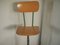 Vintage Stool with Back, 1950s 9