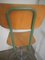 Vintage Stool with Back, 1950s 7