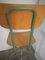 Vintage Stool with Back, 1950s, Image 7