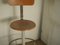 Tabouret Vintage avec Dossier, 1950s 8