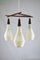 Mid-Century Ceiling Light with Rotaflex Globes from Heifetz, 1960s, Image 6