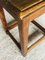 Vintage Farmhouse Stool with Footrest, 1940s 5