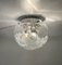 Space Age Murano Bullicante Glass Wall or Ceiling Lamp, 1960s, Image 5