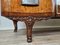 Chippendale Sideboard with Marble Top and Sliding Glass, Italy, 1920s 36