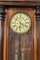 Antique Victorian Carved Walnut Wall Clock, Vienna, 1860s 4