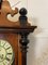 Antique Victorian Carved Walnut Wall Clock, Vienna, 1860s 10