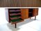 Credenza minimalista con frontale curvo e ante scorrevoli di Svend Aage Madsen per HP Hansen, Danimarca, anni '60, Immagine 5