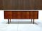 Credenza minimalista con frontale curvo e ante scorrevoli di Svend Aage Madsen per HP Hansen, Danimarca, anni '60, Immagine 1