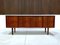 Danish Minimalist Sideboard with Curved Front and Sliding Doors by Svend Aage Madsen for H.P. Hansen, 1960s 1