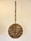 Ceiling Pendants in Wicker and Bamboo, 1970s, Set of 2, Image 3