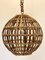 Ceiling Pendants in Wicker and Bamboo, 1970s, Set of 2 4