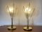 Table Lamps in Brass and Glass in the style of Maison Bagues, 1980s, Set of 2, Image 2