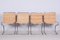 Bauhaus Dining Chairs attributed to Jindřich Halabala for Up Závody, 1930s, Set of 4 1