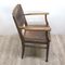 Antique Art Nouveau Wooden Armchair with Embellishments, Image 10