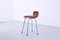 Leather and Chrome Bar Stool from Les Arcs, 1960s, Image 5