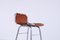 Leather and Chrome Bar Stool from Les Arcs, 1960s 7