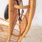 Bamboo Chair with Stool, 1960s, Set of 2 6