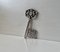 Vintage German Cellar Key Wine Bottle Opener in Silver-Plating, 1950s, Image 2