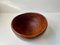 Scandinavian Modern Hand-Turned Bowl in Teak from Esa, 1950s 4