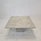 Italian Carrara Marble Coffee Table, 1980s, Image 3